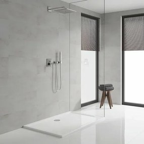 Sistem de dus incastrat Grohe Eurocube Perfect Rainshower Mono 310 Cube crom