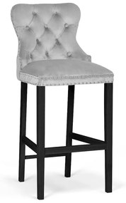 Scaun Bar Madame Gri/Negru BL03 L70 cm