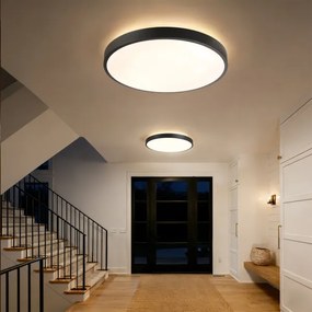 Brilagi - Corp de iluminat LED reglabil GLASS POOL DOUBLE, 80 W, 230 V, 60 cm, negru + telecomandă