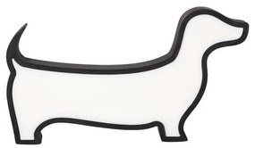 Lampă de birou pentru copii LED DOG LED/12W/230V neagră
