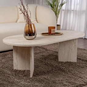 Masă de cafea Sable Travertine