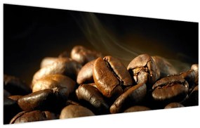 Tablou - Boabe de cafea (120x50 cm)