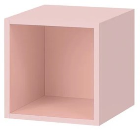 Boxie dulap de perete deschis 40x40x37 cm roz