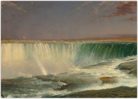 Tablou - Frederic Edwin Church, Niagara, reproducere (70x50 cm)