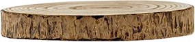 Platou Paulownia din lemn natur 20x2.5 cm