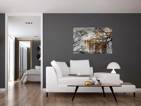 Tablou - Siluetă copac (90x60 cm)