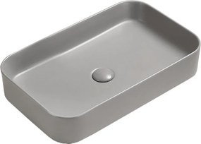Mexen Vena chiuvetă de blat 71 x 37 cm, gri deschis mat - 22196061