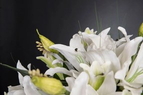 Aranjament floral mare COPPA LAURA LILIUM, H-120cm