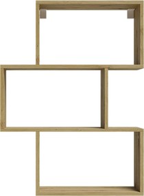 Raft lemn masiv Evertti - Artisan Eiche
