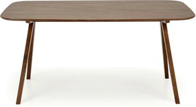 Masa MIGUEL, nuc, furnir/lemn, 160x90x75 cm