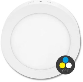 Ecolite LED-CSL-CCT/18W/BI - Plafonieră LED LADA 18W/230V albă