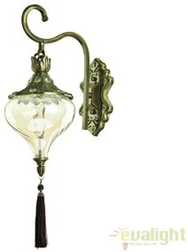 Aplica LUX clasica din alama finisaj antichizat, HAREM AP1 115962