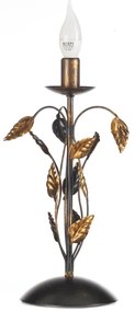 Lampă de masă ONLI COLLANA 1xE14/6W/230V 40 cm bronz