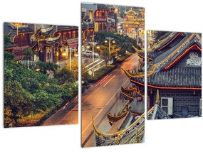 Tablou - Qintai Road, Chengdu, China (90x60 cm)