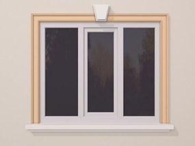 Ancadrament fereastra exterior FP118 dimensiuni 120x40x2000mm