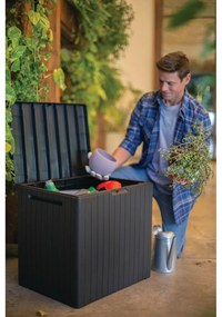 Cutie de depozitare pentru grădină gri City – Keter