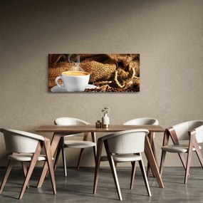 Tablou - O ceașcă de cafea (120x50 cm)