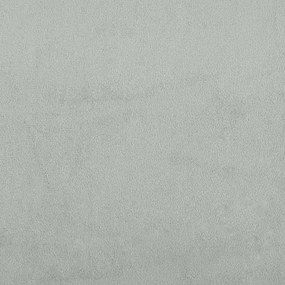 Taburet, gri deschis, 70x55x41 cm, catifea