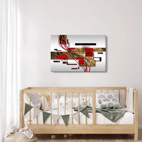 Tablou cu abstracție (90x60 cm)