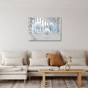 Tablou abstract în stil antic (70x50 cm)