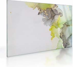Tablou pe sticlă - Arta abstractă în cerneală (70x50 cm)
