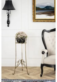 Suport de flori 88x28 cm auriu