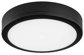 Plafonieră LED de exterior cu senzor KERY LED/18W/230V IP65 neagră LED2