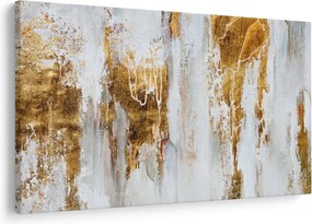 Tablou - Abstract auriu (90x60 cm)