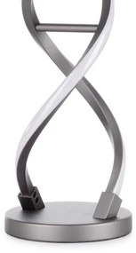 Lampă LED de masă ONLI DNA LED/12W/230V 4000K 48,5 cm argintiu