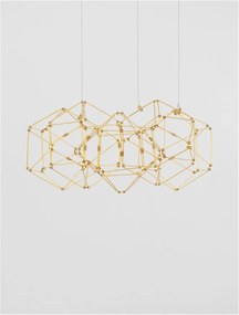Lustra LED moderna design deosebit NEBULA 47cm