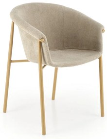 Scaun de bucaterie Lester, bej