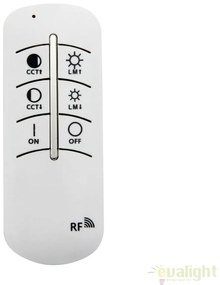 Plafoniera LED RGB cu telecomanda cu efect 3D TREVISO I 41334 GL
