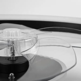 LED Plafonieră cu ventilator APOLLO LED/38W/230V negru + DO