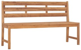 Banca de gradina, 150 cm, lemn masiv de tec 1, 150 x 59 x 90 cm, 1