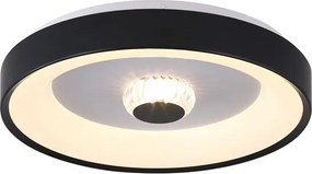 Plafoniera LED design modern Polka negru