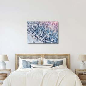 Tablou cu copaci înzăpeziți (70x50 cm)