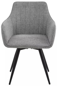 Scaun rotativ Ballo gri/negru Brego07