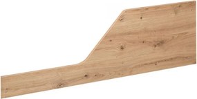 Pătuț lemn masiv pentru bebeluși Amelie 120×60cm cu bară de protecție - Stejar deschis, Nu