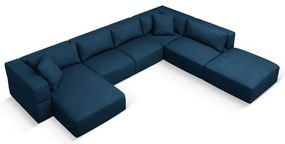 Colțar albastru (cu colț pe partea dreaptă/în formă de "U") Esther – Milo Casa