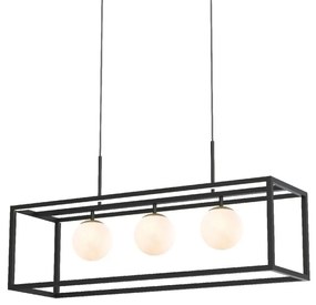 Lustra moderna suspendata LED cu telecomanda PIRO