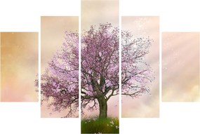 Tablou - Copacul înflorit în deal (150x105 cm)