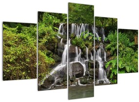 Tablou - Cascadă tropicală (150x105 cm)