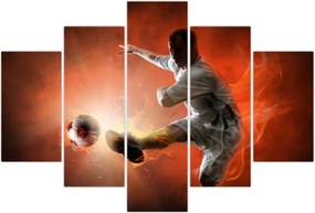 Tablou - Fotbalistul (150x105 cm)