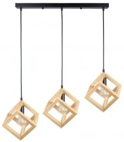 Suspensie rustica 3 becuri E27 Rhombus KL113014 Klausen