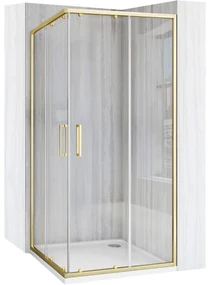 Cabina de dus Rea City 80x80 cm Gold Brush
