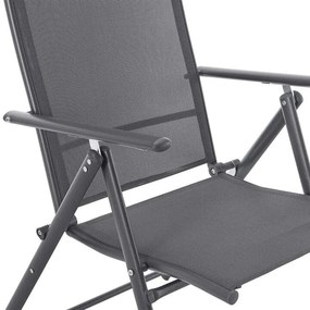 Juskys Set de 2 scaune Calena - antracit