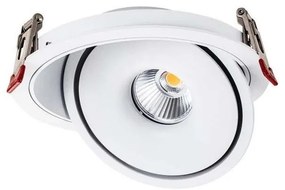 LED spot încastrat 20W 230V 3000/4000/6400K pr.16,5 cm alb