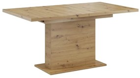 Masă de sufragerie extensibilă Bovata (stejar artisan) (pentru 6-8 persoane). 1097146