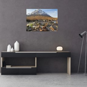 Tablou - Munte cu râu (70x50 cm)