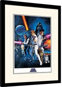 Poster înrămat Star Wars: A New Hope - One Sheet